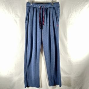 Tommy Bahama Sweatpants Mens M Lounge Activewear Straight Leg Heathered Blue